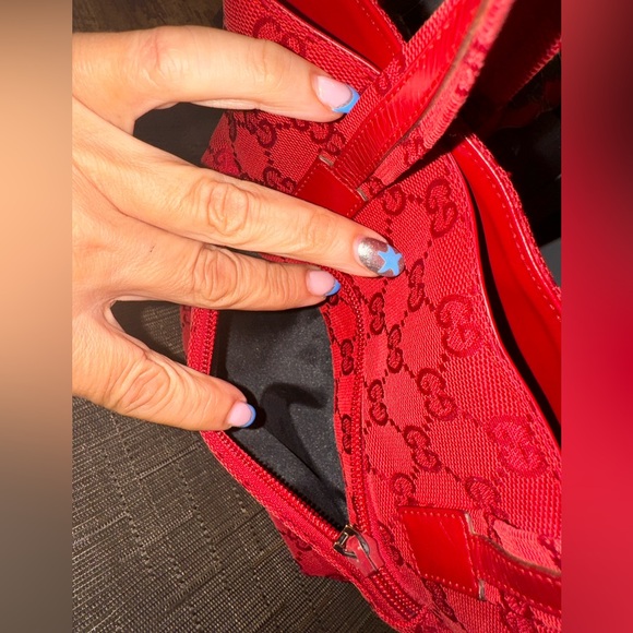 EUC Gucci Very RARE GG Canvas MINI Tote! Soooo Cute!!! - Picture 10 of 14